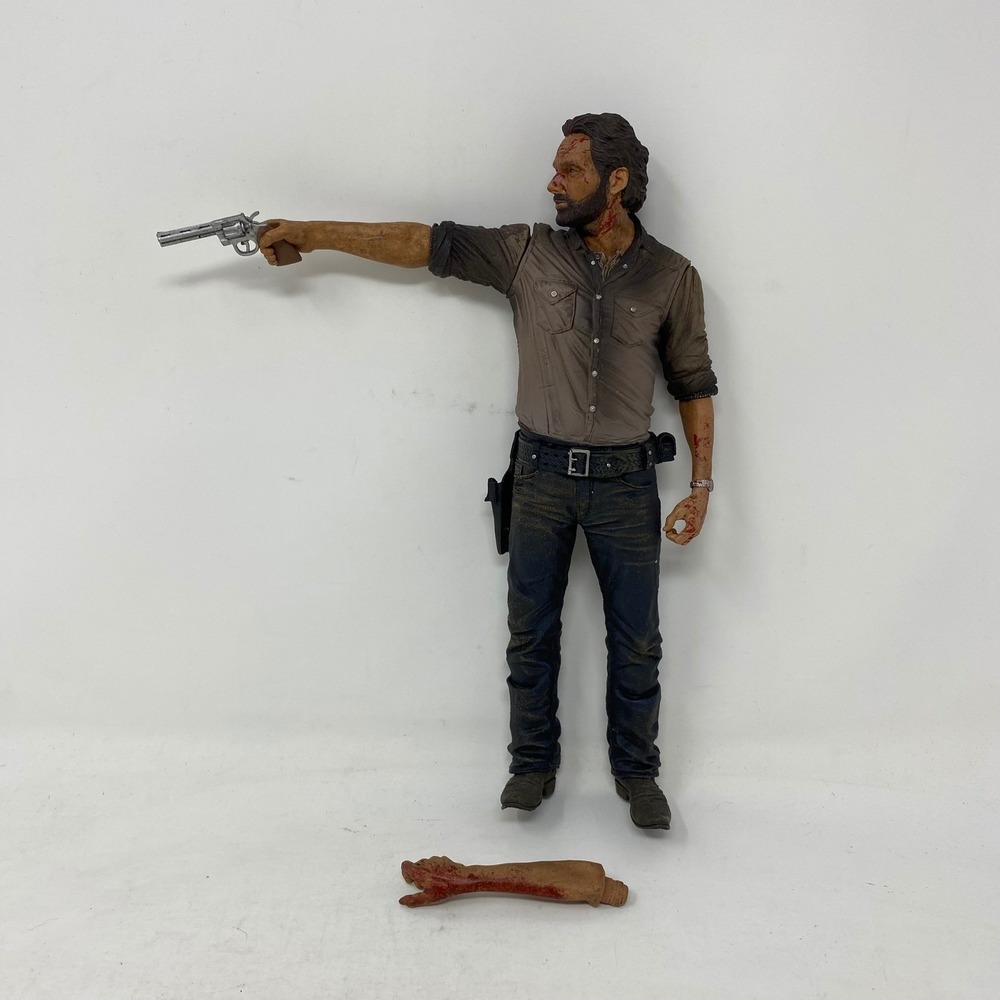 McFarlane Toys The Walking Dead Rick Grimes 10 Inch Deluxe Action Figure 2016